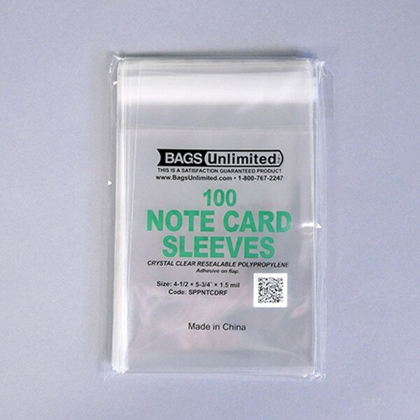 Clear Sleeves for Single 5.5 Bar Ca